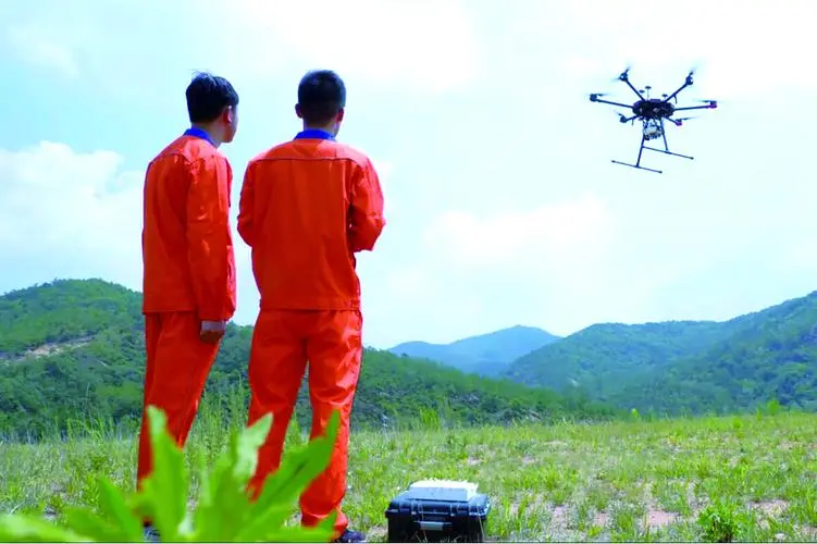 改则无人机倾斜摄影巡检拍摄